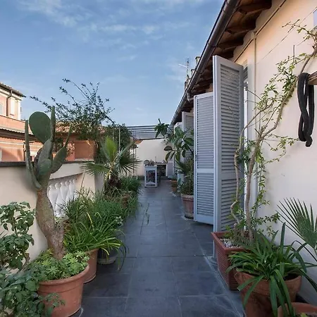 Pantheon Loft Con Terrazza Privata Апартаменты *