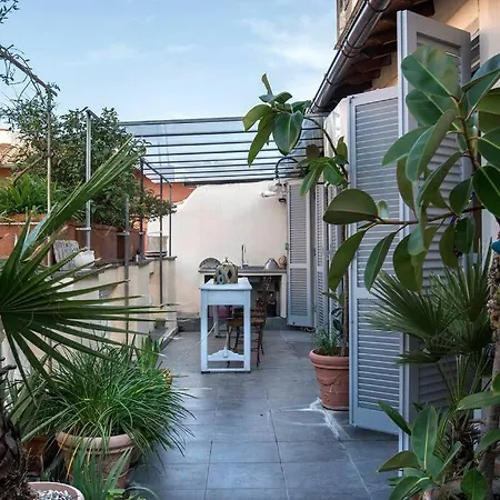 Pantheon Loft Con Terrazza Privata Апартаменты *