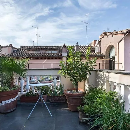 Pantheon Loft Con Terrazza Privata 公寓 *