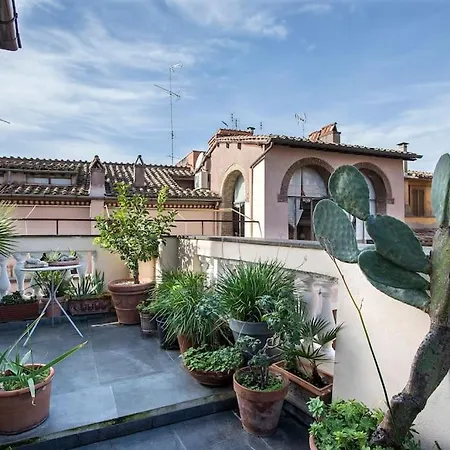 Pantheon Loft Con Terrazza Privata 公寓