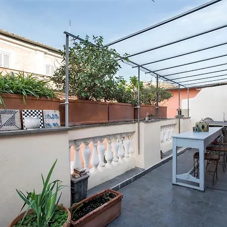 Pantheon Loft Con Terrazza Privata 公寓