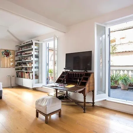 شقة Pantheon Loft Con Terrazza Privata روما